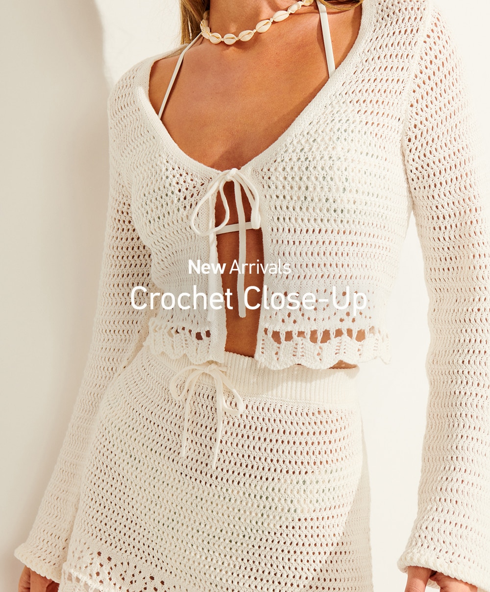 [New Arrivals]
Crochet Close-Up
