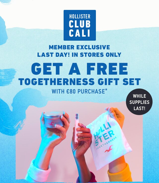 CLUB CALI: FREE GENDER NEUTRAL GIFT BAG WITH €80 PURCHASE