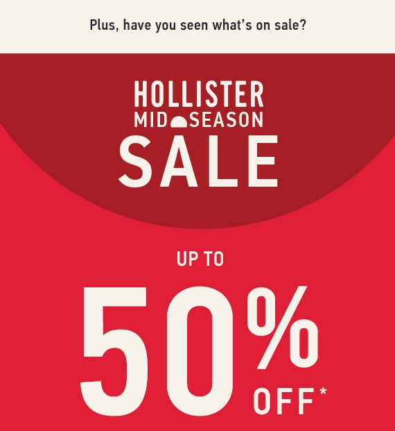 Sale up to 50% Off*