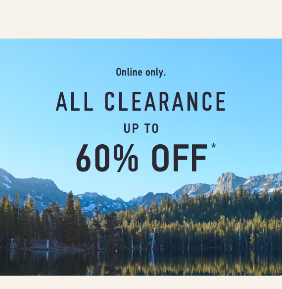 All Clearance Up to 60% off*