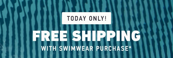 FREE SHIPPING WITH SWIM PURCHASE