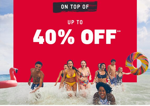 SALE UP TO 40% OFF