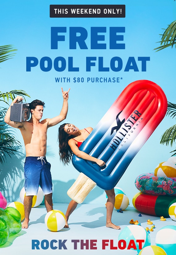 Free Pool Float with $80 Purchase*