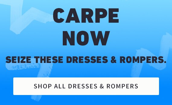 SHOP ALL DRESSES AND ROMPERS